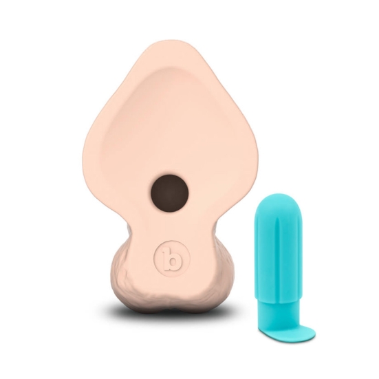 Фаллос b-Vibe Slipskin 9" Curved