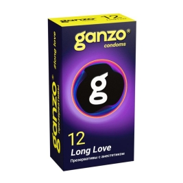 Презервативы с анестетиком Ganzo Long Love
